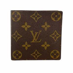 Louis Vuitton Monogram Porte-Bie Carte Credit Monet Wallet M61665 Brown Men's